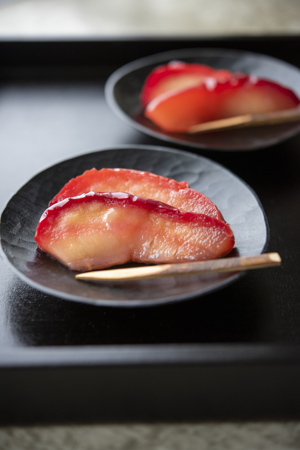 有元葉子のレシピ　りんごのレモン煮